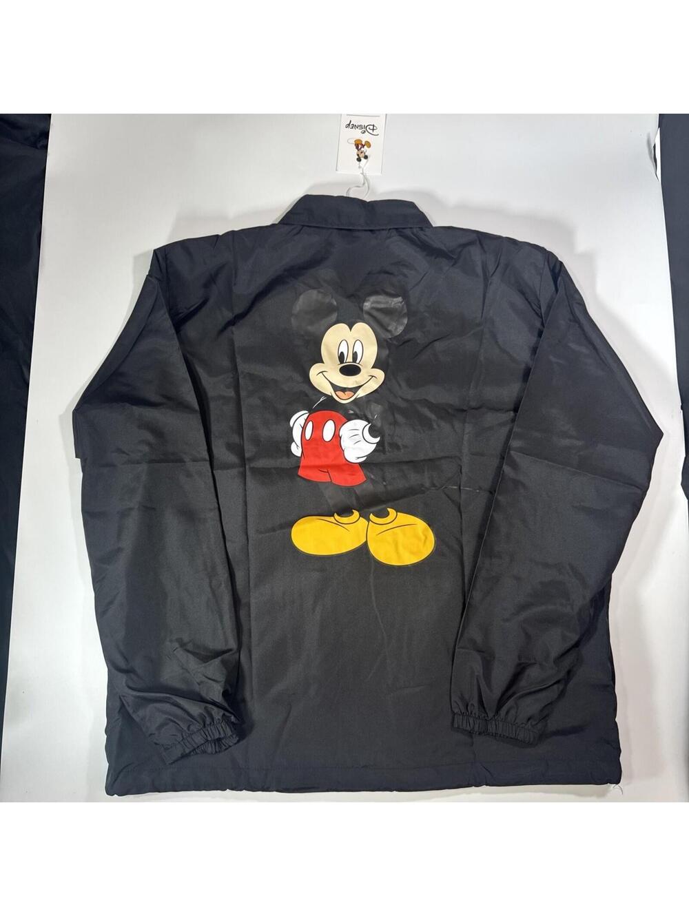 Disney x boohooMAN Mickey Mouse Jacket Coaches Jacket Mens Size Small